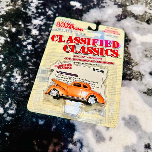 Racing Champions Classified Classics ‘39 Chevy Coupe Hot Rod New On Card 2000 - Picture 1 of 5